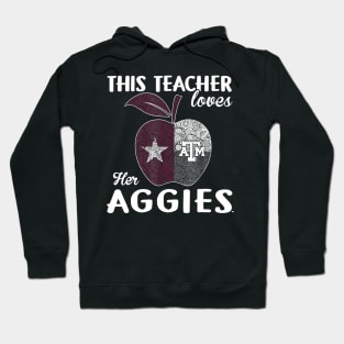 Texas M Aggies This Teacher - Apple T-Shirt - Apparel Hoodie